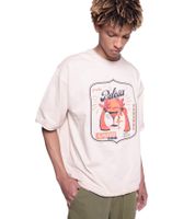 T-shirt DWD Studioz Ipanema pour homme, col rond, grand imprimé sur le devant, noir ou beige T-shirt DWD Studioz Ipanema pour homme, col rond, grand imprimé sur le devant, noir ou beige