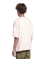 T-shirt DWD Studioz Ipanema pour homme, col rond, grand imprimé sur le devant, noir ou beige T-shirt DWD Studioz Ipanema pour homme, col rond, grand imprimé sur le devant, noir ou beige