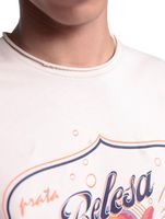 T-shirt DWD Studioz Ipanema pour homme, col rond, grand imprimé sur le devant, noir ou beige T-shirt DWD Studioz Ipanema pour homme, col rond, grand imprimé sur le devant, noir ou beige