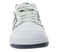 Zapatillas New Balance 480 para hombre, de piel auténtica y con plantilla Ortholite, caña baja, BB480LWN, blanco/azul