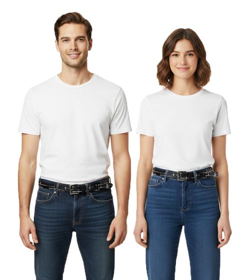 Rage Against the Machine Gürtel für Damen oder Herren stylischer Leder-Gürtel Freizeit-Gürtel Schwarz