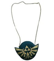 Bolso de mano The Legend of Zelda con el escudo Hylian verde/dorado