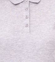 3er Sparpack SANTINO Mathias Damen Polo-Shirt aus Bio-Baumwolle Polo-Hemd mit 4er Knopfleiste Kurzarm-Shirt meliert 180 gr/m2 Grau 3er Sparpack SANTINO Mathias Damen Polo-Shirt aus Bio-Baumwolle Polo-Hemd mit 4er Knopfleiste Kurzarm-Shirt meliert 180 gr/m2 Grau