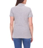 3er Sparpack SANTINO Mathias Damen Polo-Shirt aus Bio-Baumwolle Polo-Hemd mit 4er Knopfleiste Kurzarm-Shirt meliert 180 gr/m2 Grau 3er Sparpack SANTINO Mathias Damen Polo-Shirt aus Bio-Baumwolle Polo-Hemd mit 4er Knopfleiste Kurzarm-Shirt meliert 180 gr/m2 Grau