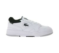 LACOSTE LINESHOT 124 2 SMA Zapatos de Piel Genuina para Hombre, Zapatillas Transpirables con Plantilla OrthoLite, Zapatos con Cordones, Blanco LACOSTE LINESHOT 124 2 SMA Zapatos de Piel Genuina para Hombre, Zapatillas Transpirables con Plantilla OrthoLite, Zapatos con Cordones, Blanco