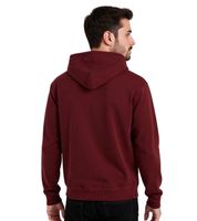 Sudadera con capucha de algodón de la Liga Europea de Fútbol para hombre, con bolsillo tipo canguro en rojo Zinfandel o gris jaspeado Sudadera con capucha de algodón de la Liga Europea de Fútbol para hombre, con bolsillo tipo canguro en rojo Zinfandel o gris jaspeado