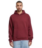 Sudadera con capucha de algodón de la Liga Europea de Fútbol para hombre, con bolsillo tipo canguro en rojo Zinfandel o gris jaspeado Sudadera con capucha de algodón de la Liga Europea de Fútbol para hombre, con bolsillo tipo canguro en rojo Zinfandel o gris jaspeado