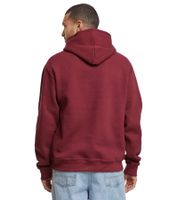 Sudadera con capucha de algodón de la Liga Europea de Fútbol para hombre, con bolsillo tipo canguro en rojo Zinfandel o gris jaspeado Sudadera con capucha de algodón de la Liga Europea de Fútbol para hombre, con bolsillo tipo canguro en rojo Zinfandel o gris jaspeado