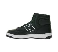New Balance 480 Herren Sneaker Echtleder-Schuhe mit „new balance“ Schriftzug  Alltags-Schuhe BB480HD Schwarz/Weiß