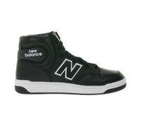 New Balance 480 Herren Sneaker Echtleder-Schuhe mit „new balance“ Schriftzug  Alltags-Schuhe BB480HD Schwarz/Weiß
