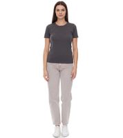 Pack de 5 camisetas ELEVATE Heros para mujer, algodón liso, 150 g/m², camiseta básica, camiseta interior, 3802998 gris oscuro
