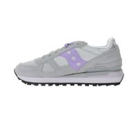 Saucony Shadow Original da donna, sneakers retrò con intersuola in EVA, scarpe in vera pelle S1108-840, grigio/viola Saucony Shadow Original da donna, sneakers retrò con intersuola in EVA, scarpe in vera pelle S1108-840, grigio/viola