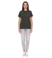 Polo ELEVATE Helios para mujer, punto de piqué de algodón, 180 g/m², 3810770, verde militar, verde oscuro, paquete de 5