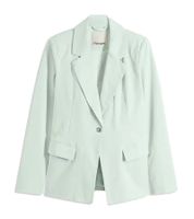 Stylish women's evening blazer, autumn blazer, business blazer, cotton blazer in khaki or mint Stylish women's evening blazer, autumn blazer, business blazer, cotton blazer in khaki or mint