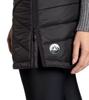 Polarino Women's Skirt, Wind and Water-Repellent Outdoor Skirt, Quilted Skirt, 16768103, Black