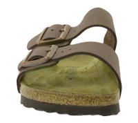 Zapatillas de casa BIRKENSTOCK Arizona de piel nobuk para hombre y mujer, fabricadas en Alemania, ancho estrecho 352203 o 1027039, en marrón o caqui.