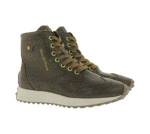 DUCA DEL COSMA Olivia Damen Echtleder-Stiefelette wasserdichte Golf-Schuhe 123505-118 Braun