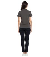 Polo ELEVATE Helios para mujer, paquete de 5, punto piqué de algodón, 180 g/m², 3810789, gris oscuro
