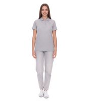 Polo ELEVATE Helios para mujer, paquete de 5, punto piqué de algodón, 180 g/m², 3810794 gris