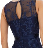 Romantic women's evening dress with beautiful lace and floral embroidery, maxi dress 938223, blue Romantic women's evening dress with beautiful lace and floral embroidery, maxi dress 938223, blue