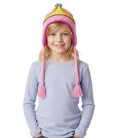 Pack de 2 gorros de lana con trenzas para niños de HORA DE AVENTURAS Princesa Bonnibel Chicle KC0SXBADV Rosa Pack de 2 gorros de lana con trenzas para niños de HORA DE AVENTURAS Princesa Bonnibel Chicle KC0SXBADV Rosa
