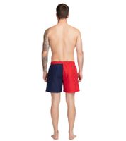 Pierre Cardin Men's Camouflage Swim Shorts, Blue/Khaki-Green, Khaki/Green, Navy/Red, or Navy/Pink