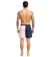 Pierre Cardin Men's Camouflage Swim Shorts, Blue/Khaki-Green, Khaki/Green, Navy/Red, or Navy/Pink