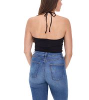 Pack de 2 tops cortos COURSE para mujer, elegantes camisetas de tirantes de verano, 900679 Negro Pack de 2 tops cortos COURSE para mujer, elegantes camisetas de tirantes de verano, 900679 Negro
