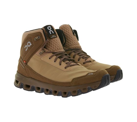 ON Running Cloudridge Women's Hiking Shoes, Waterproof Trekking Boots with CloudTec Cushioning, 3399545 ​​Brown