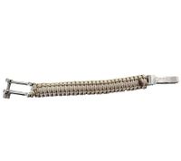 I-BRACE Paracord Bracelet, Survival Rope Braided Bracelet Made of Tear-Resistant Parachute Beige I-BRACE Paracord Bracelet, Survival Rope Braided Bracelet Made of Tear-Resistant Parachute Beige
