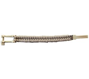 I-BRACE Paracord Bracelet, Survival Rope Braided Bracelet Made of Tear-Resistant Parachute Beige I-BRACE Paracord Bracelet, Survival Rope Braided Bracelet Made of Tear-Resistant Parachute Beige