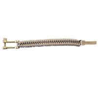 I-BRACE Paracord Bracelet, Survival Rope Braided Bracelet Made of Tear-Resistant Parachute Beige I-BRACE Paracord Bracelet, Survival Rope Braided Bracelet Made of Tear-Resistant Parachute Beige