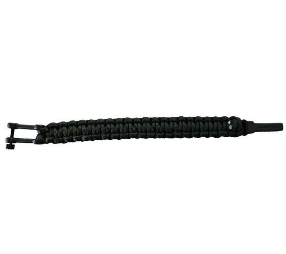 I-BRACE Paracord Bracelet, Survival Rope Braided Bracelet Made of Tear-Resistant Parachute Beige