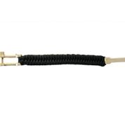 I-BRACE Paracord Bracelet, Survival Rope Braided into a Bracelet Made of Tear-Resistant Parachute Cord 550 Cord IB1046 Black I-BRACE Paracord Bracelet, Survival Rope Braided into a Bracelet Made of Tear-Resistant Parachute Cord 550 Cord IB1046 Black