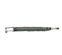 Bracelet I-BRACE en paracorde, corde de survie tressée en corde de parachute indéchirable 550 IB1020 Gris Bracelet I-BRACE en paracorde, corde de survie tressée en corde de parachute indéchirable 550 IB1020 Gris