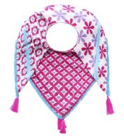 ZWILLINGSHERZ Alwine Vierecks-Tuch mit Herzen und Blumen Mode-Tuch 3016Q-1008-7 Türkis/Pink/Weiß ZWILLINGSHERZ Alwine Vierecks-Tuch mit Herzen und Blumen Mode-Tuch 3016Q-1008-7 Türkis/Pink/Weiß