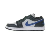 Sneaker Nike Air Jordan 1 Low da donna con sistema di ammortizzazione Air incapsulato, in vera pelle, DC0774 040 Blu scuro/Grigio Sneaker Nike Air Jordan 1 Low da donna con sistema di ammortizzazione Air incapsulato, in vera pelle, DC0774 040 Blu scuro/Grigio