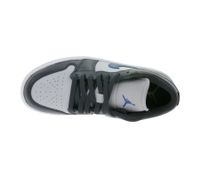 Sneaker Nike Air Jordan 1 Low da donna con sistema di ammortizzazione Air incapsulato, in vera pelle, DC0774 040 Blu scuro/Grigio Sneaker Nike Air Jordan 1 Low da donna con sistema di ammortizzazione Air incapsulato, in vera pelle, DC0774 040 Blu scuro/Grigio