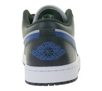 Sneaker Nike Air Jordan 1 Low da donna con sistema di ammortizzazione Air incapsulato, in vera pelle, DC0774 040 Blu scuro/Grigio Sneaker Nike Air Jordan 1 Low da donna con sistema di ammortizzazione Air incapsulato, in vera pelle, DC0774 040 Blu scuro/Grigio