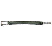 I-BRACE Paracord Bracelet - Survival cord bracelet made of tear-resistant parachute cord, model IB-1003, green I-BRACE Paracord Bracelet - Survival cord bracelet made of tear-resistant parachute cord, model IB-1003, green