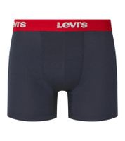 Lot de 7 boxers homme LEVI'S en coton avec ceinture colorée, dans un coffret cadeau. 701225625 004 Bleu marine/Rouge/Blanc/Gris Lot de 7 boxers homme LEVI'S en coton avec ceinture colorée, dans un coffret cadeau. 701225625 004 Bleu marine/Rouge/Blanc/Gris