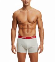 Lot de 7 boxers homme LEVI'S en coton avec ceinture colorée, dans un coffret cadeau. 701225625 004 Bleu marine/Rouge/Blanc/Gris Lot de 7 boxers homme LEVI'S en coton avec ceinture colorée, dans un coffret cadeau. 701225625 004 Bleu marine/Rouge/Blanc/Gris
