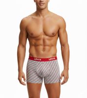 Lot de 7 boxers homme LEVI'S en coton avec ceinture colorée, dans un coffret cadeau. 701225625 004 Bleu marine/Rouge/Blanc/Gris Lot de 7 boxers homme LEVI'S en coton avec ceinture colorée, dans un coffret cadeau. 701225625 004 Bleu marine/Rouge/Blanc/Gris