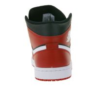 Zapatillas NIKE Air Jordan 1 Mid para hombre, de piel auténtica, con amortiguación Air, de caña media, de baloncesto, DQ8426 061, color rojo/negro Zapatillas NIKE Air Jordan 1 Mid para hombre, de piel auténtica, con amortiguación Air, de caña media, de baloncesto, DQ8426 061, color rojo/negro