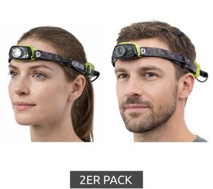 2-Pack Edelrid Vegalite Headlamp - Women's & Men's 250 Lumens Multicolored Outdoor & Trekking Lamp