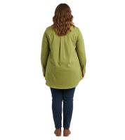 Elegant Women's Business Shirt, Slim Fit, Stretch, Long Sleeve, Plus Sizes, 921170, Moss Green Elegant Women's Business Shirt, Slim Fit, Stretch, Long Sleeve, Plus Sizes, 921170, Moss Green