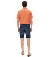 Herren Stretch-Jeans-Bermuda Baumwoll-Hose mit aufgesetzten Taschen kurze Hose 977985 Dunkelblau Herren Stretch-Jeans-Bermuda Baumwoll-Hose mit aufgesetzten Taschen kurze Hose 977985 Dunkelblau