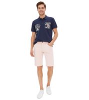 trendige Herren Bermuda Chino-Shorts Baumwoll-Bermuda kurze Hose Slim-Fit 943631 Alt-Rosa trendige Herren Bermuda Chino-Shorts Baumwoll-Bermuda kurze Hose Slim-Fit 943631 Alt-Rosa