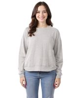 ZEGY Women's Crew Neck Cotton Sweater Casual Sweater 1076 in Gray or Light Gray ZEGY Women's Crew Neck Cotton Sweater Casual Sweater 1076 in Gray or Light Gray