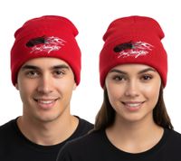 Pack de 3 gorros Boyd Coddington, gorro de invierno abrigado, artículos para fans, 4402BYD, rojo Pack de 3 gorros Boyd Coddington, gorro de invierno abrigado, artículos para fans, 4402BYD, rojo